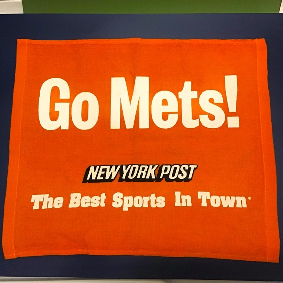 MLB Other - New York Mets Rally Towel 2015 Playoff Post Season Baseball Collector Souvenir